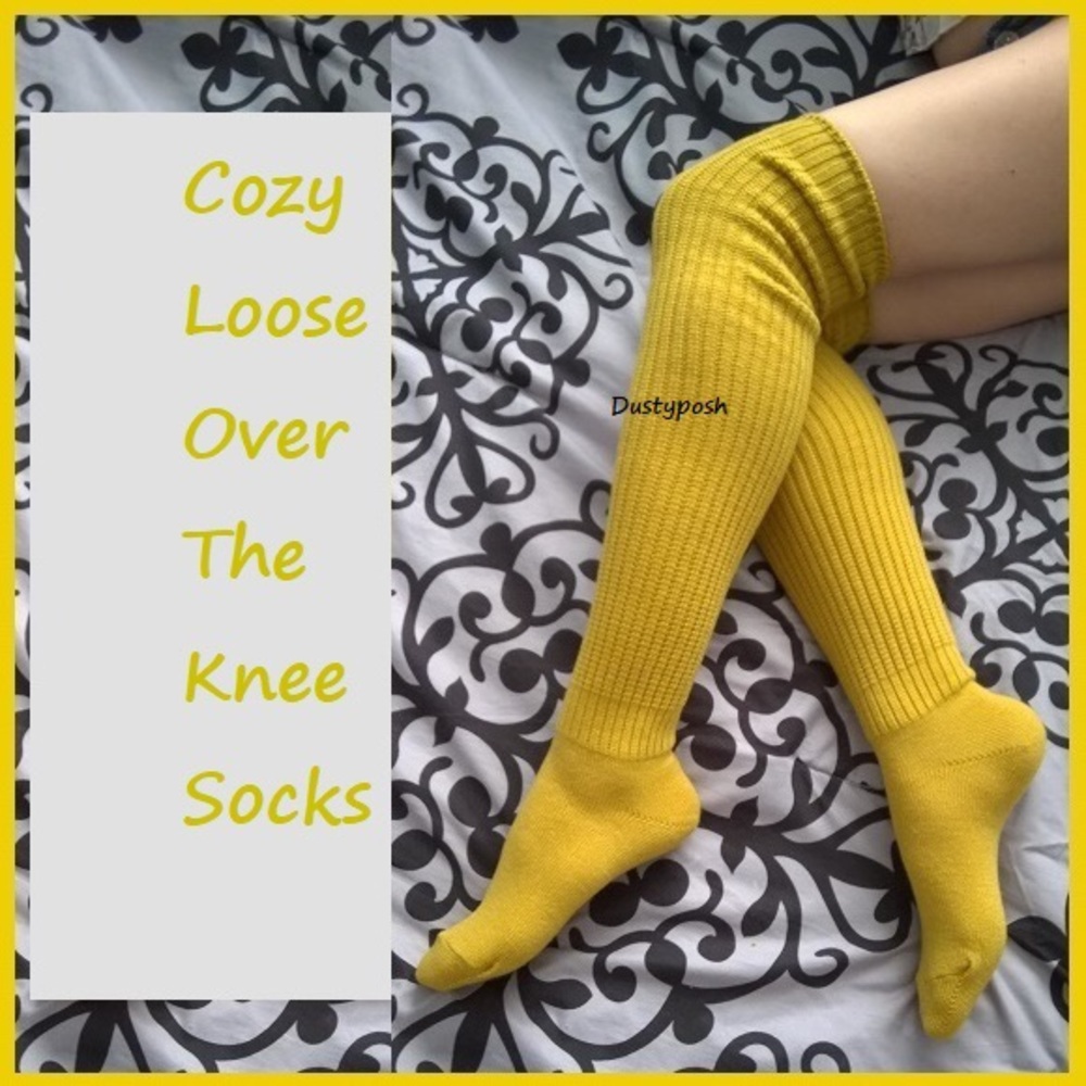 Long Loose Over The Knee Boot Socks Thigh High OTK